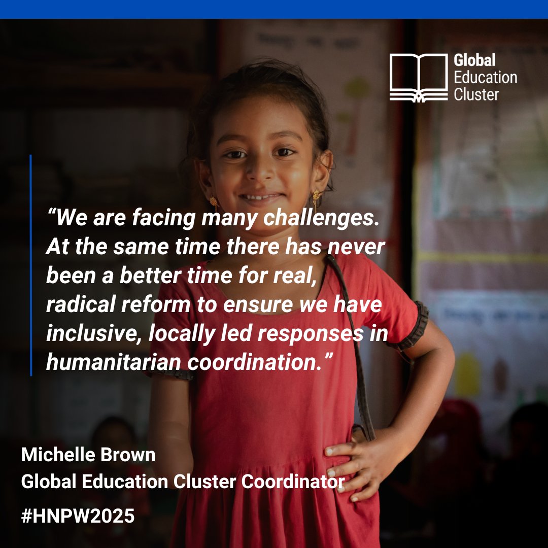 One thing is clear: in a time of financial pressure &amp; a changing humanitarian landscape, local leaders should take center stage, especially women-led and disability-led organizations.

Thank you to our partners for joining us at #HNPW to highlight the importance of localization!