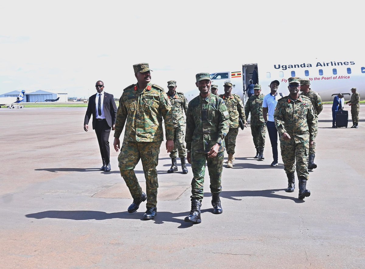 KampalaPost's tweet photo. Gen Kainerugaba Jets into Kigali for High Level Talks https://t.co/cE2QO5pDis https://t.co/H1gWTyYu3R