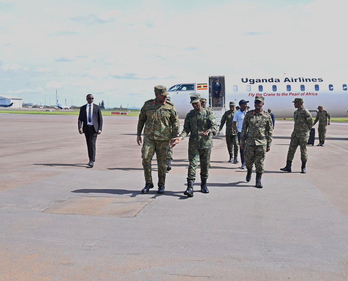 KampalaPost's tweet photo. Gen Kainerugaba Jets into Kigali for High Level Talks https://t.co/cE2QO5pDis https://t.co/H1gWTyYu3R