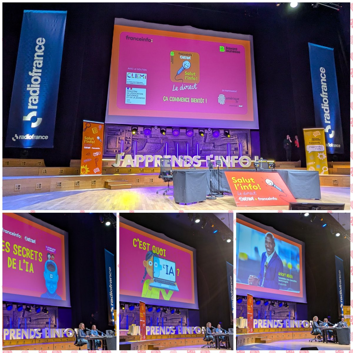 CM2Verne (@cm1verne) on Twitter photo Une excellentissime émission menée de main de maître (de maîtresse ? 😉☺️) par <a href="/EstelleFaure/">Estelle Faure</a> de <a href="/franceinfo/">franceinfo</a> et Lara Mercier d'<a href="/AstrapiMagazine/">Astrapi Magazine</a> avec un non moins "impeccablissime" <a href="/Anicet/">Anicet Mbida</a> , véritable coup de coeur des élèves ! 🤩
Une très belle manière d'engager la #SPME2025 ! 🤩 Une excellentissime émission menée de main de maître (de maîtresse ? 😉☺️) par <a href="/EstelleFaure/">Estelle Faure</a> de <a href="/franceinfo/">franceinfo</a> et Lara Mercier d'<a href="/AstrapiMagazine/">Astrapi Magazine</a> avec un non moins "impeccablissime" <a href="/Anicet/">Anicet Mbida</a> , véritable coup de coeur des élèves ! 🤩
Une très belle manière d'engager la #SPME2025 ! 🤩