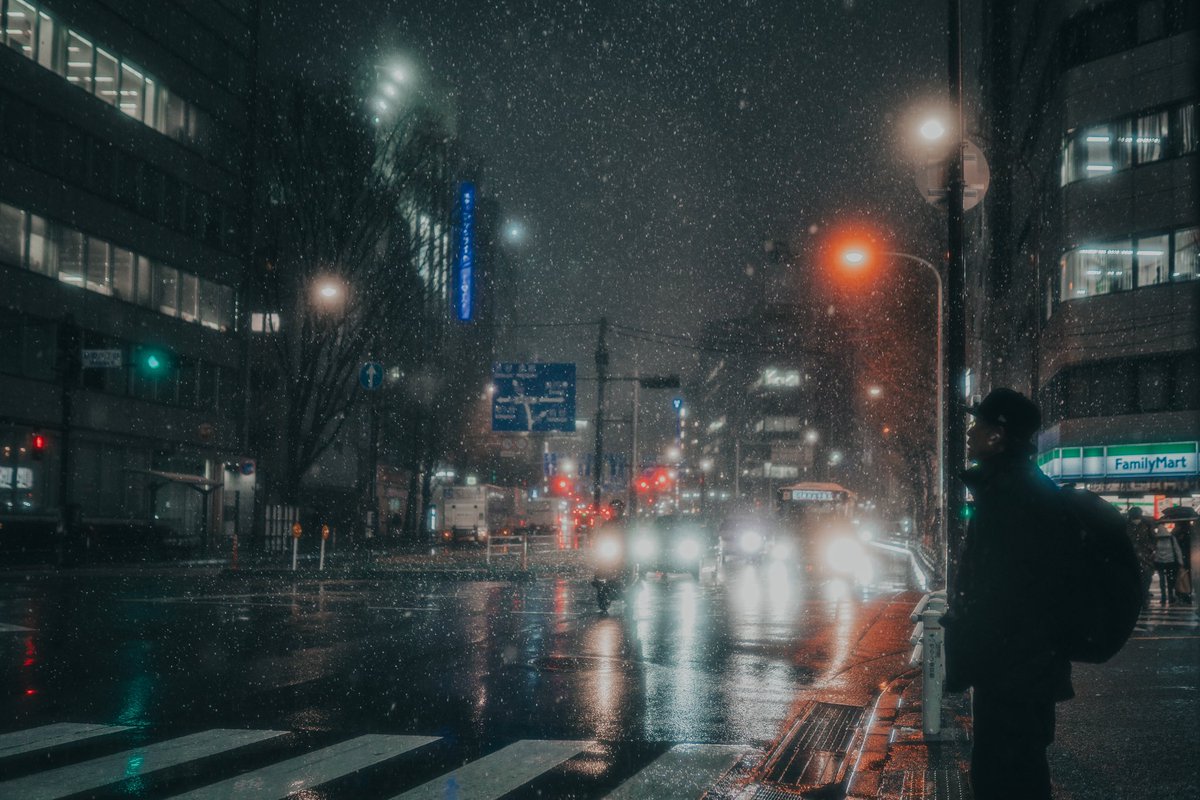 nonapozzz's tweet photo. Snowy Tokyo https://t.co/4x9wcdzSMh