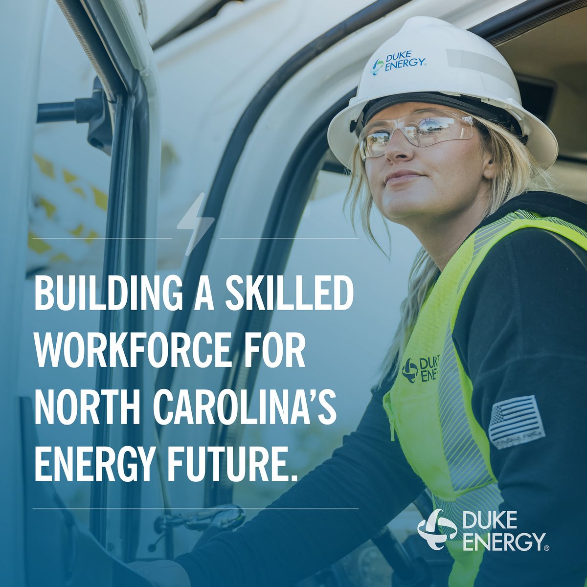 DukeEnergyNC's tweet photo. Duke Energy Foundation is investing in #NC's next generation energy workforce to support our state's continued growth. Learn how $600,000 will benefit 19 community colleges and an organization that provides students with tailored financial support: https://t.co/DjtJAe2uHW. https://t.co/HnIf3br8q1