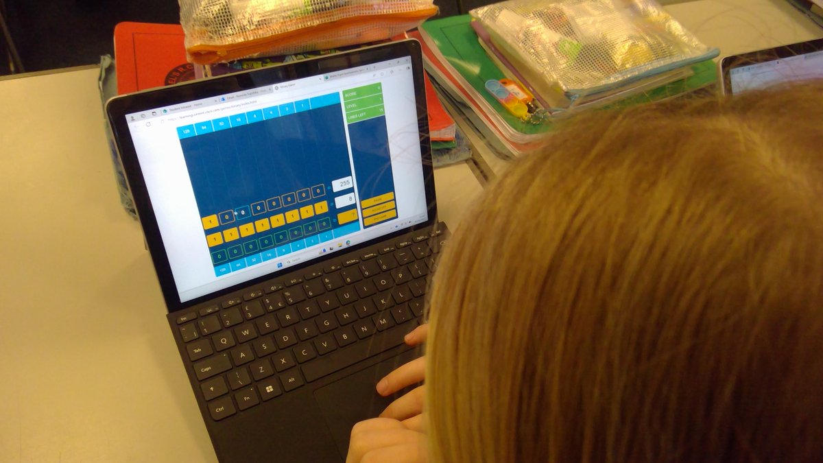 michael_primary's tweet image. Year 5
We have been practicing using binary codes in computing this afternoon. @STOC_CAT #stmiccomputing