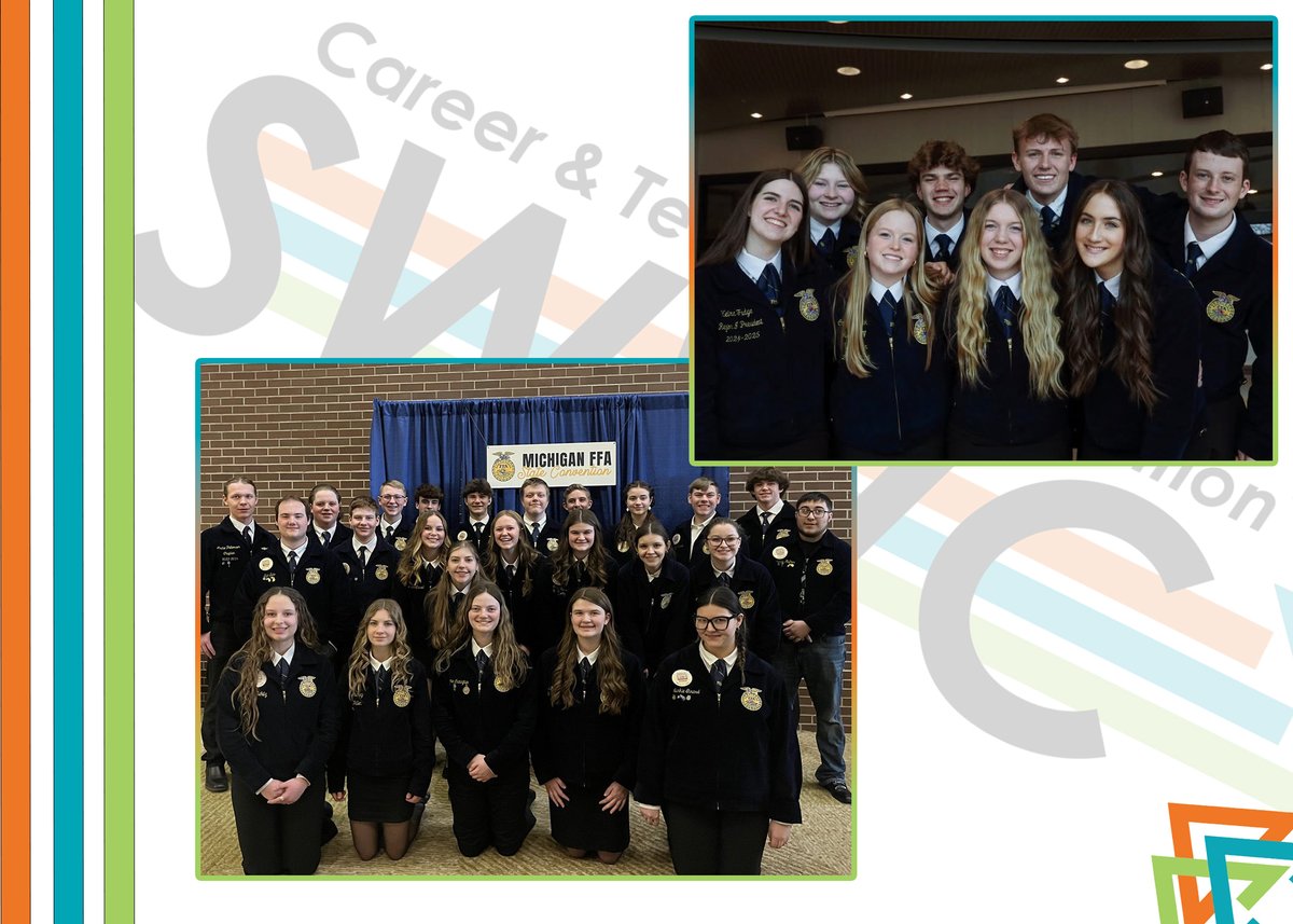 Ms. LoPresto and members of her FFA Chapter recently participated in the State Convention in Lansing, MI. There was an outstanding list of achievements from this group—You can find all those achievements on our Instagram page. Congratulations to all on such an impressive showing!
