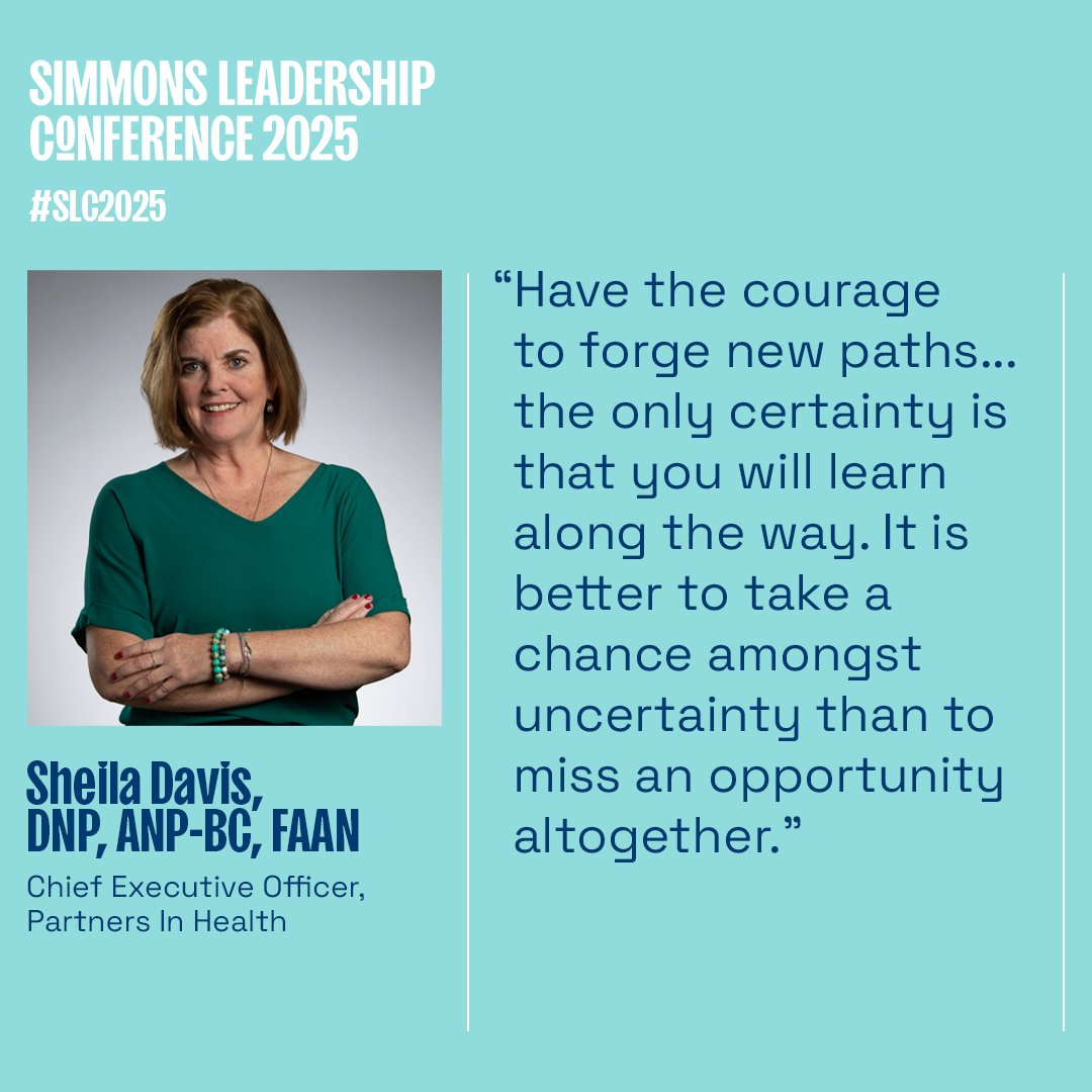 ⭐ Congratulations to Partners in Health CEO, Sheila Davis, recipient of the 2025 Helen G. Drinan Visionary Leader Award. 

#SLC2025 #leadingchange  #HealthEquity #ChangeMakers #WomenInLeadership