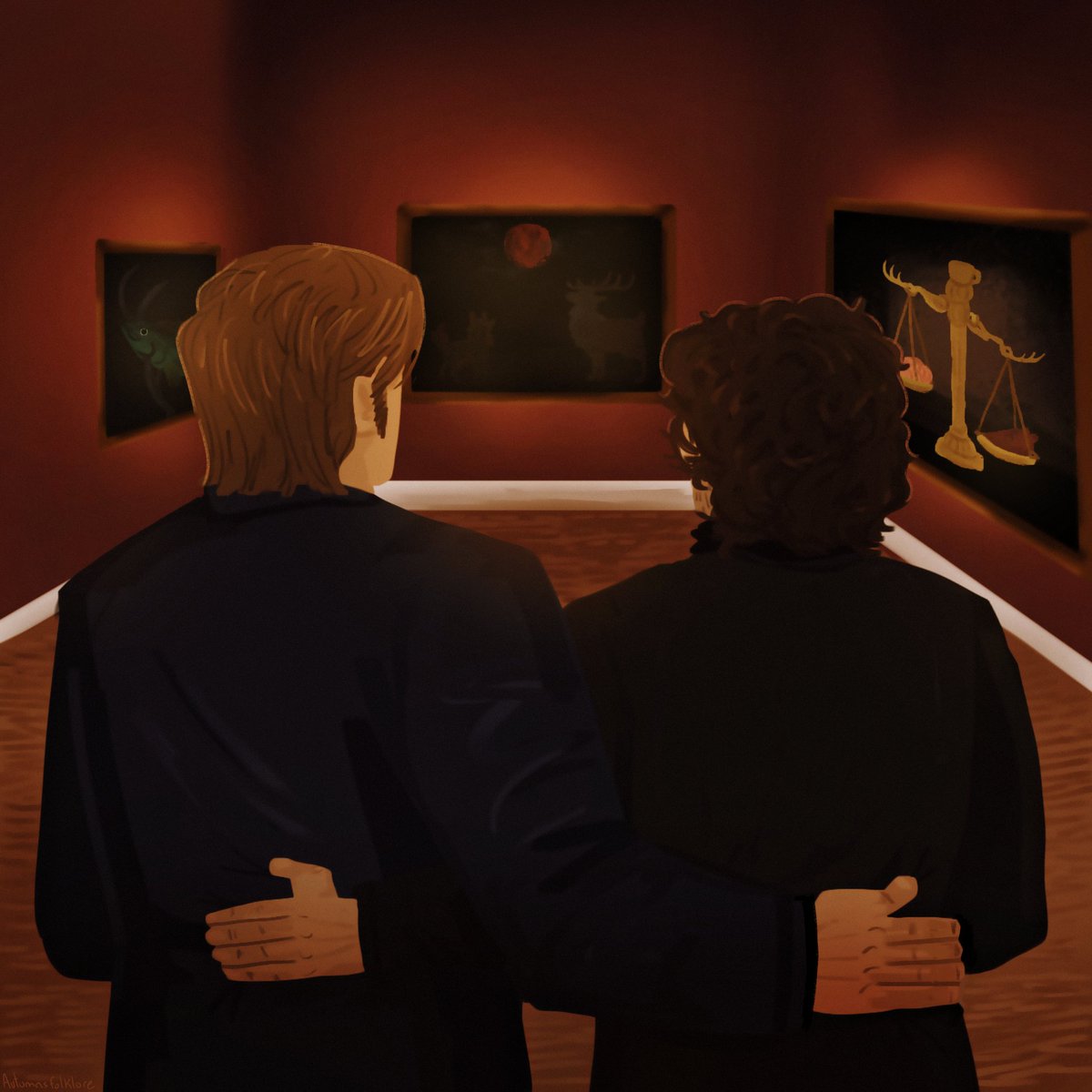 Autumnsfolklore's tweet image. hannigram museum date 🖼

#willgraham #hanniballecter