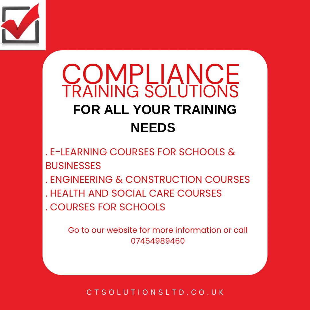 Compliance Training Solutions Ltd (@compliance_ts) on Twitter photo 