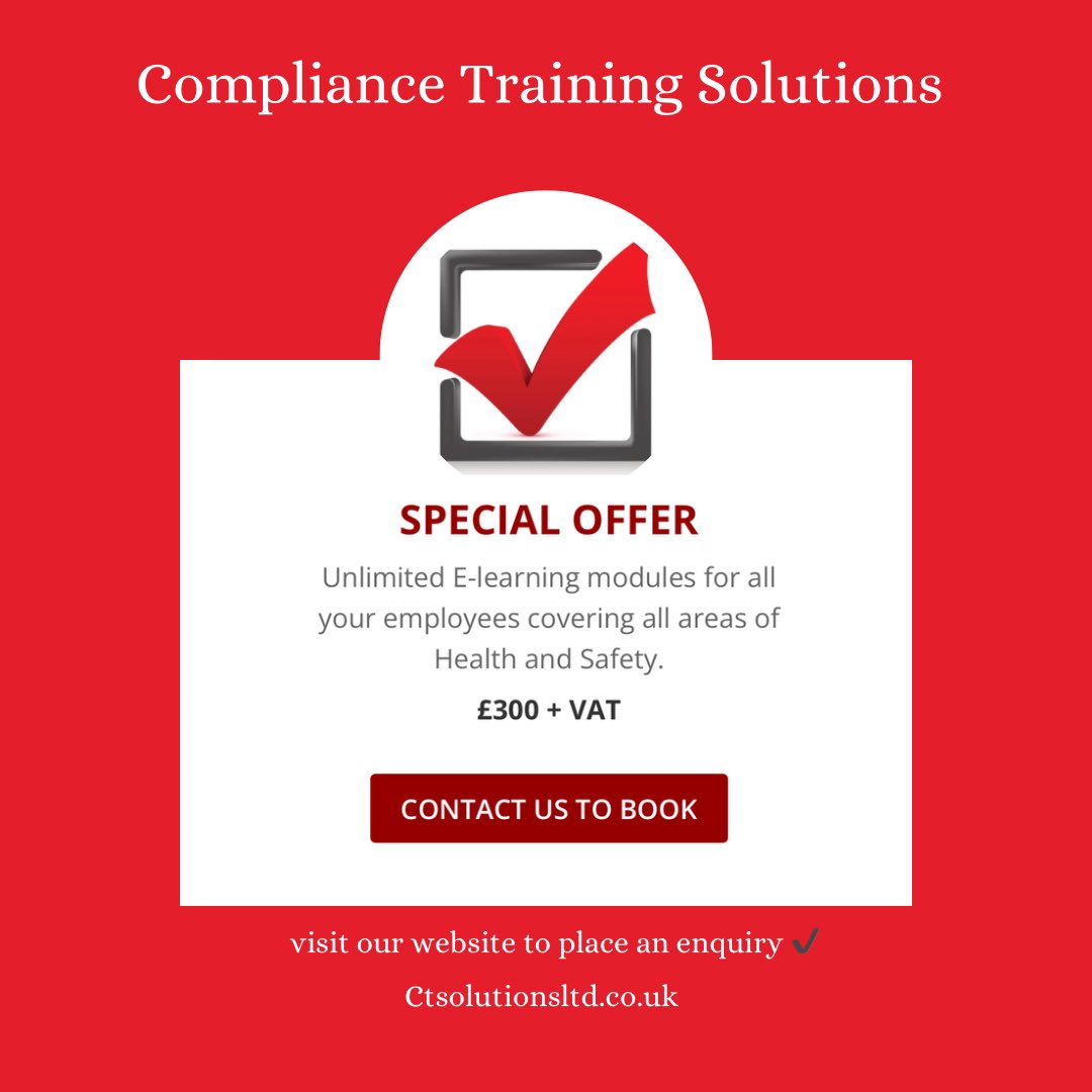 Compliance Training Solutions Ltd (@compliance_ts) on Twitter photo 