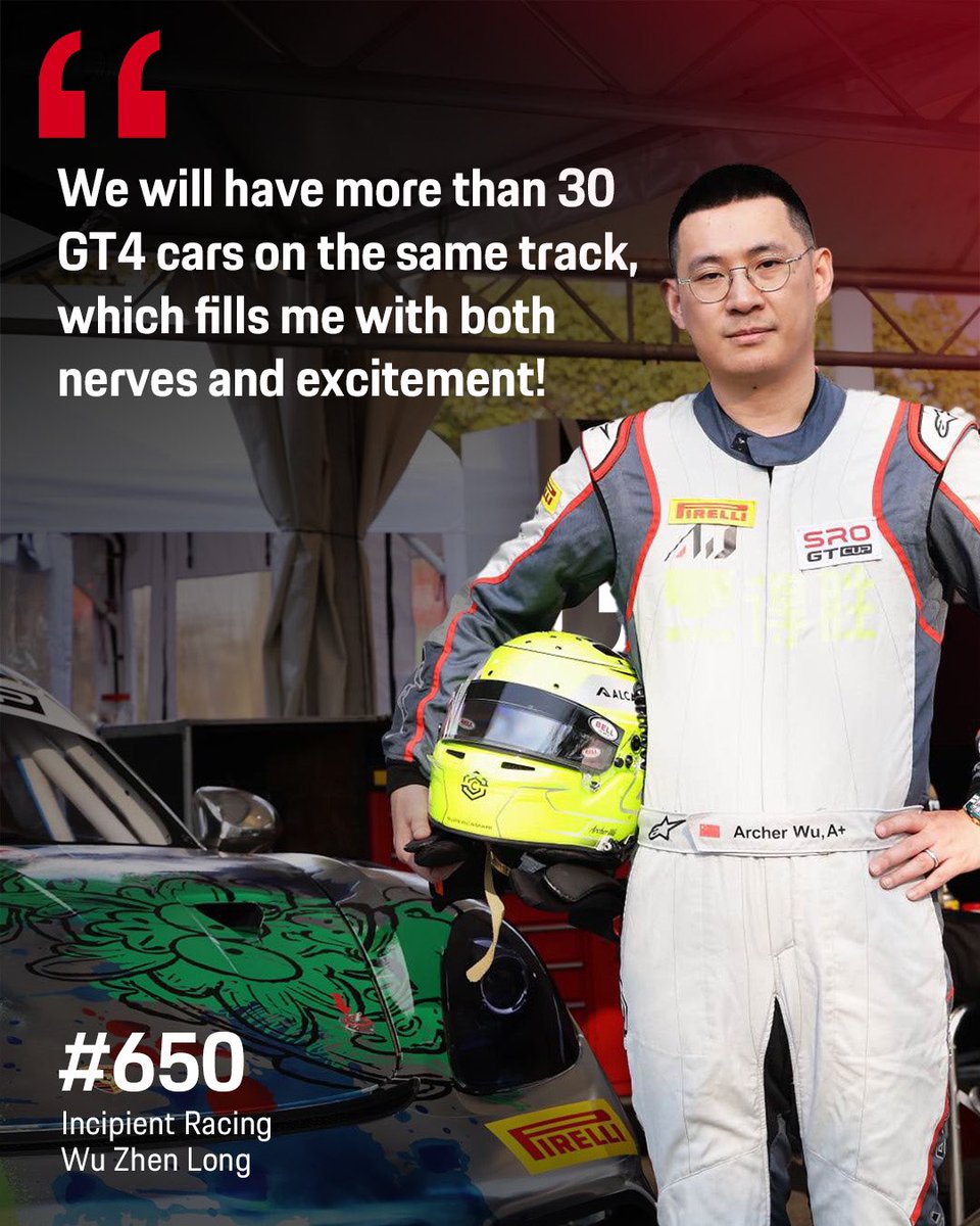 PorscheMAP's tweet image. New race, new challenge, new me. 😎

Our Porsche 718 Cayman GT4 RS Clubsport drivers are pumped for the SRO GT Cup and ready to take on the track — check out what they’re saying about the new race! 

#Porsche #PorscheCustomerRacing #GT4 #SROGTCup