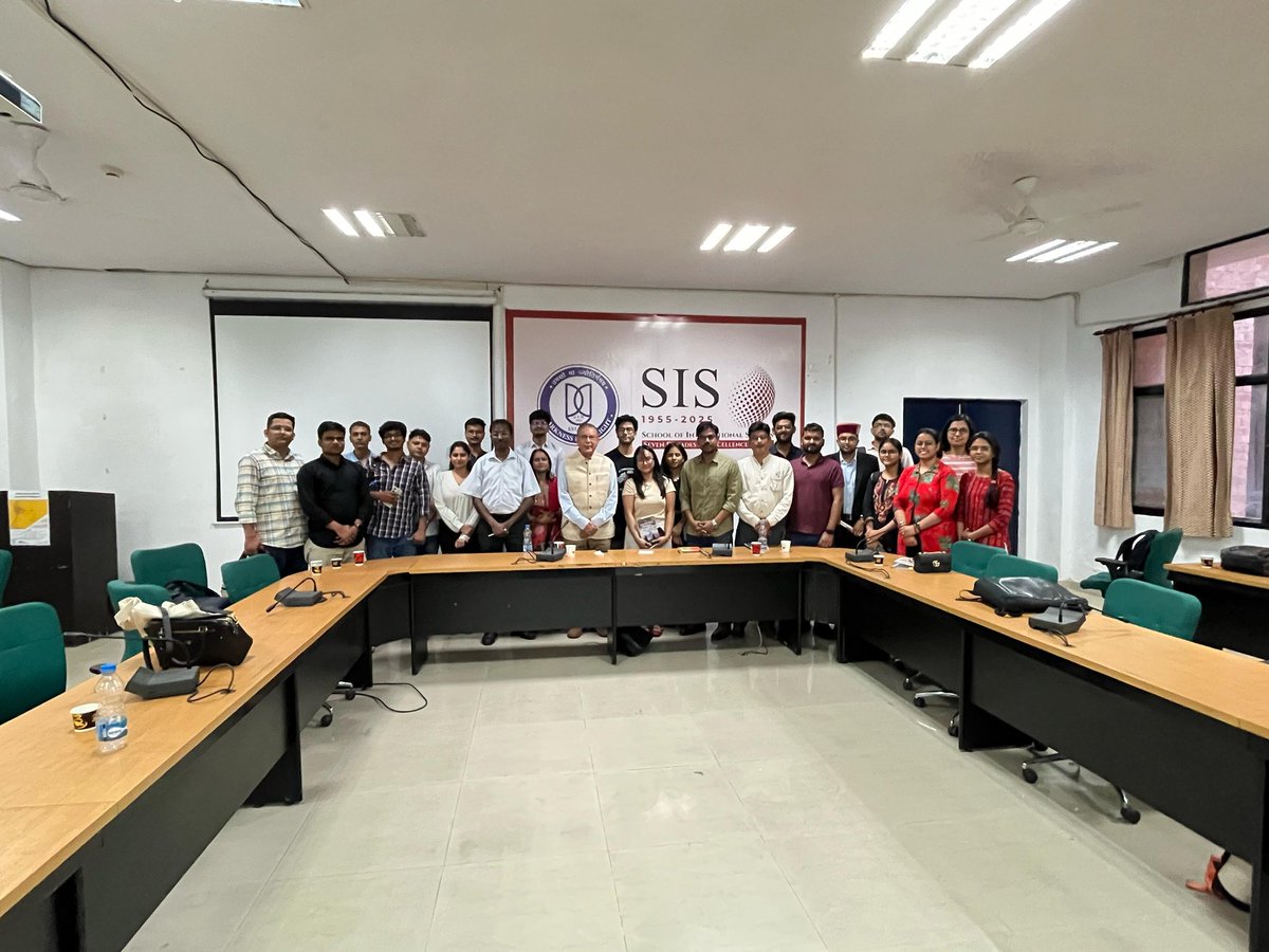csasjnu's tweet image. Insightful seminar by Amb. @RanjitRae at #CSAS.
He meticulously explains Nepal's transformation from a monarchy to a secular, republic and federal system.
Grateful to Chairperson Prof. P. Sahadevan,
Dr. Omprasad Gadde,
Dr. Milind Dhaware, CSAS.
#SIS #JNU
#IndiaNepalRelations