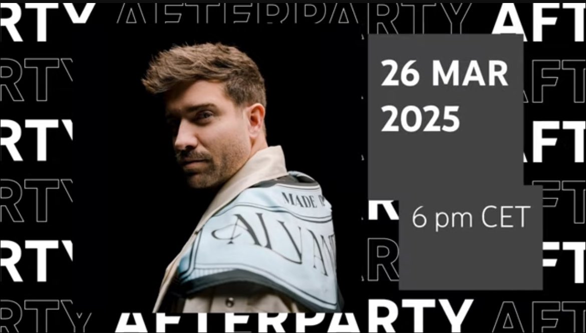 📲[INFO]  

✅No te pierdas el Afterparty en YouTube después del estreno de #CLICKBAIT de <a href="/pabloalboran/">Pablo Alborán</a> 

📍Solo para suscriptores Premium.

🗓️26/03/25

🔗 youtu.be/rN2dYNFbqTE