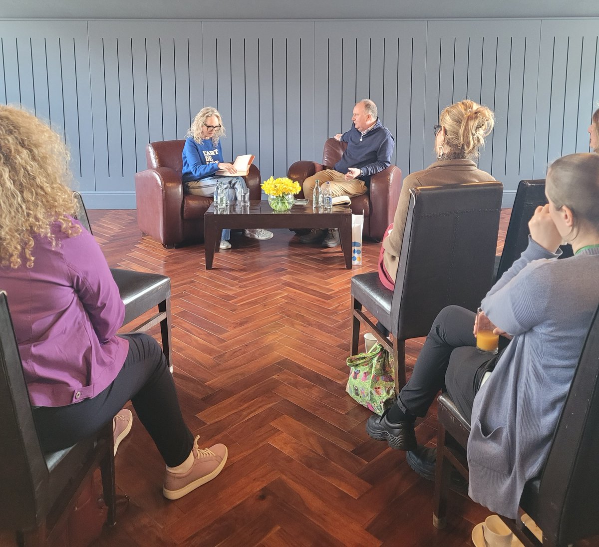 DCU Library (@dculib) on Twitter photo This lunchtime we loved listening to <a href="/fionamcp/">Fiona McPhillips</a> chatting with <a href="/LawGovDCU/">Law and Gov DCU</a> Professor <a href="/GaryMurphyDCU/">Gary Murphy</a> about her debut novel When We Were Silent.
A gripping novel of power, privilege, and memory, it sparked some great discussions from the audience! This lunchtime we loved listening to <a href="/fionamcp/">Fiona McPhillips</a> chatting with <a href="/LawGovDCU/">Law and Gov DCU</a> Professor <a href="/GaryMurphyDCU/">Gary Murphy</a> about her debut novel When We Were Silent.
A gripping novel of power, privilege, and memory, it sparked some great discussions from the audience!