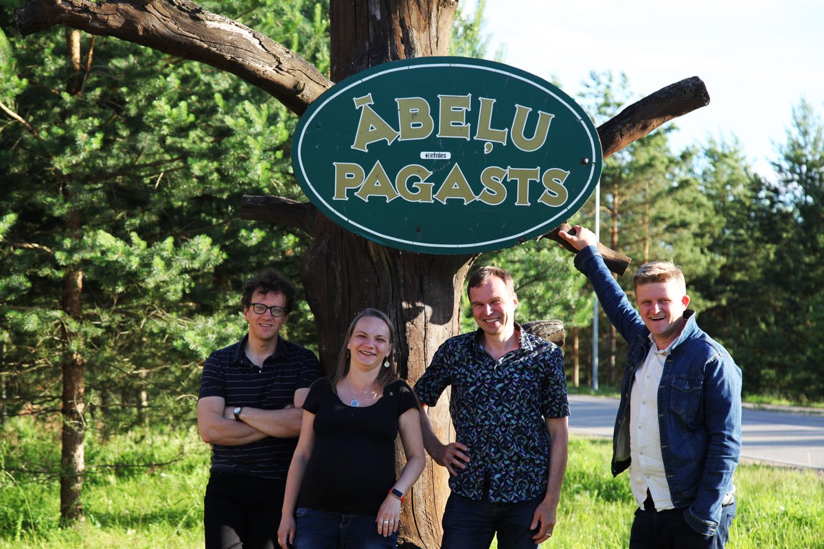 Tas notika šeit tweet media