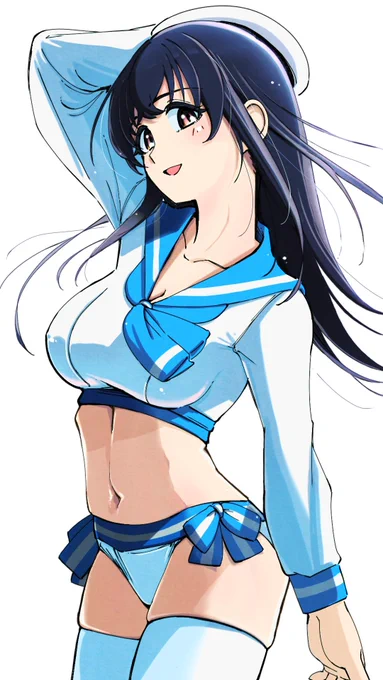 長袖セーラーミズギ藤原肇ちゃん……… 