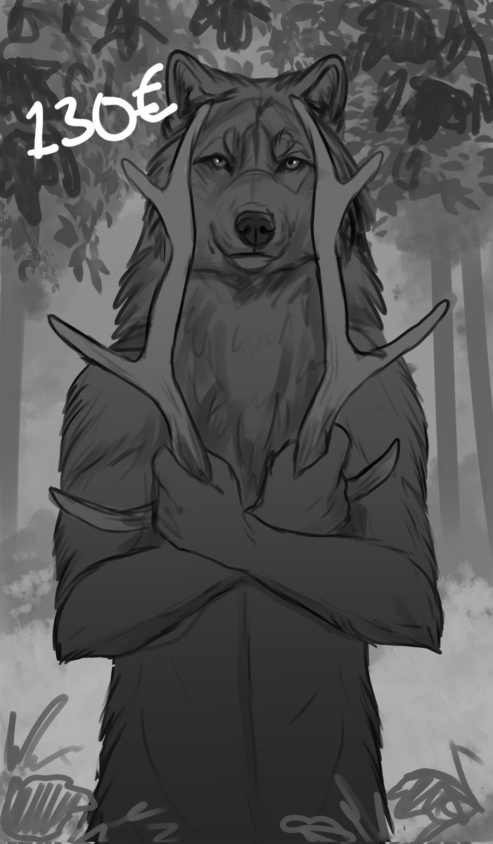 Another woof ych 🐺