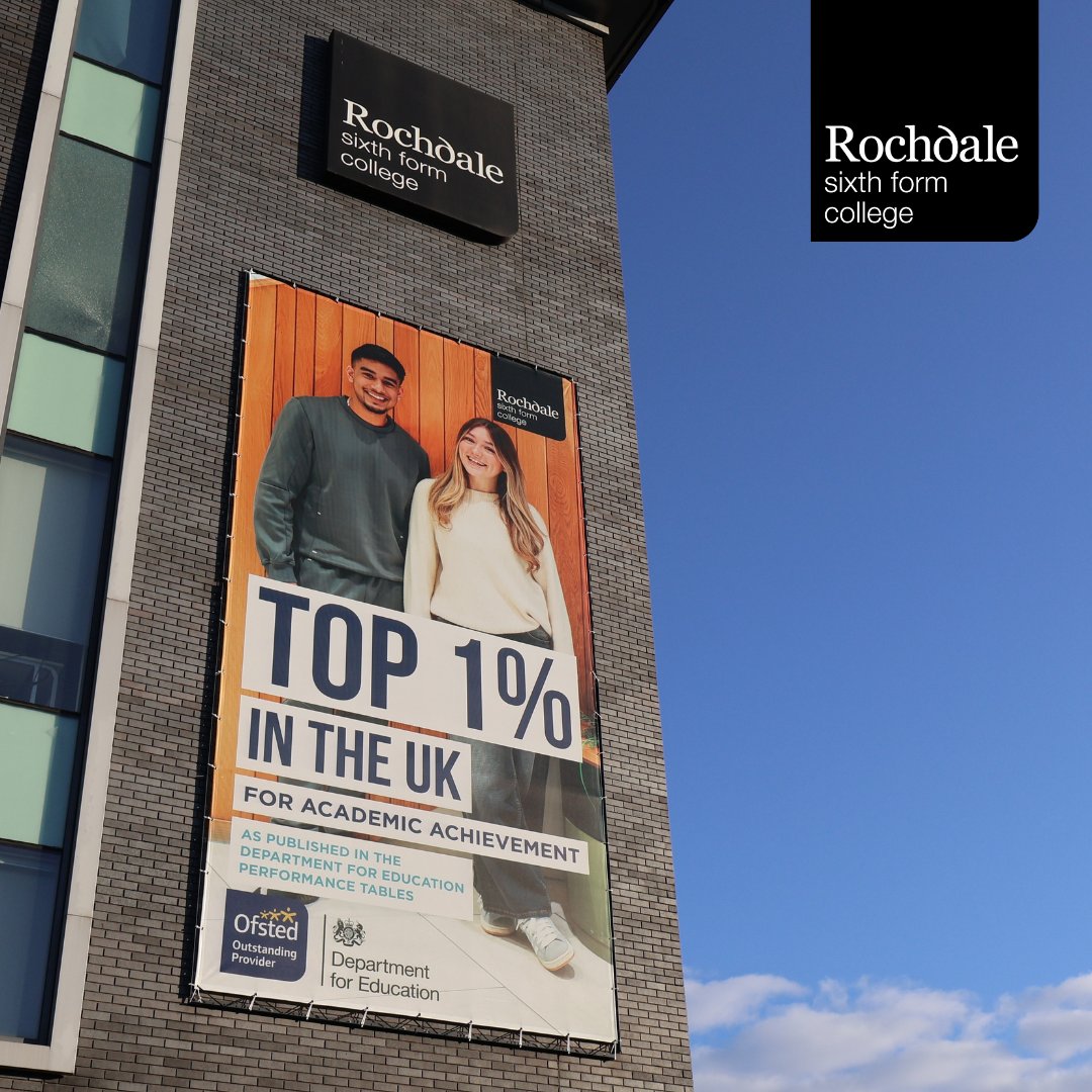 We are in the Top 1% in the UK for Academic Achievement! The latest figures from the Department for Education confirm that RSFC is one of the highest-ranking institutions in the country for value-added performance. #OneRSFC