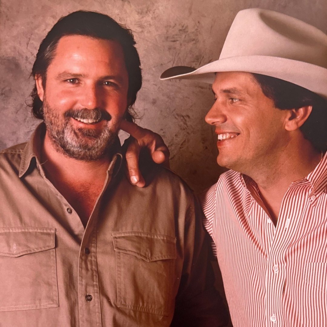 GeorgeStrait's tweet photo. One year ago today, our music family lost two beloved members on the same day. We honor the memory of Gene Elders, a beloved member of Ace in the Hole, and Erv Woolsey, our dedicated manager and friend. Though they are deeply missed, their legacy and influence continue to live on in our hearts.