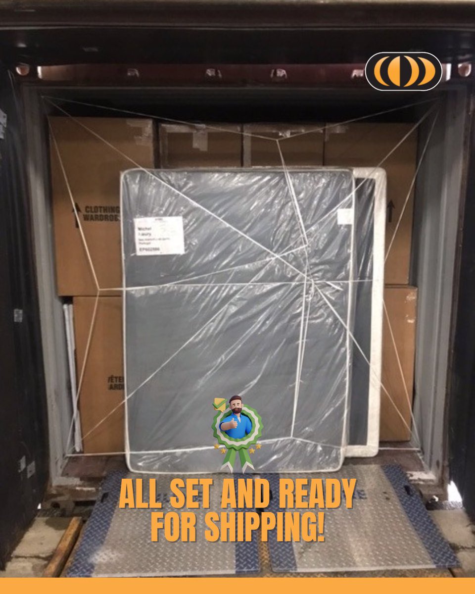 brytor_movers's tweet image. Smart packing, more space! 📦🔄 #LogisticsDoneRight!
Every inch of the container is optimized for maximum efficiency, ensuring a secure and organized load. 🚛
#SpaceOptimization #EfficientPacking #FreightManagement #SeamlessShipping