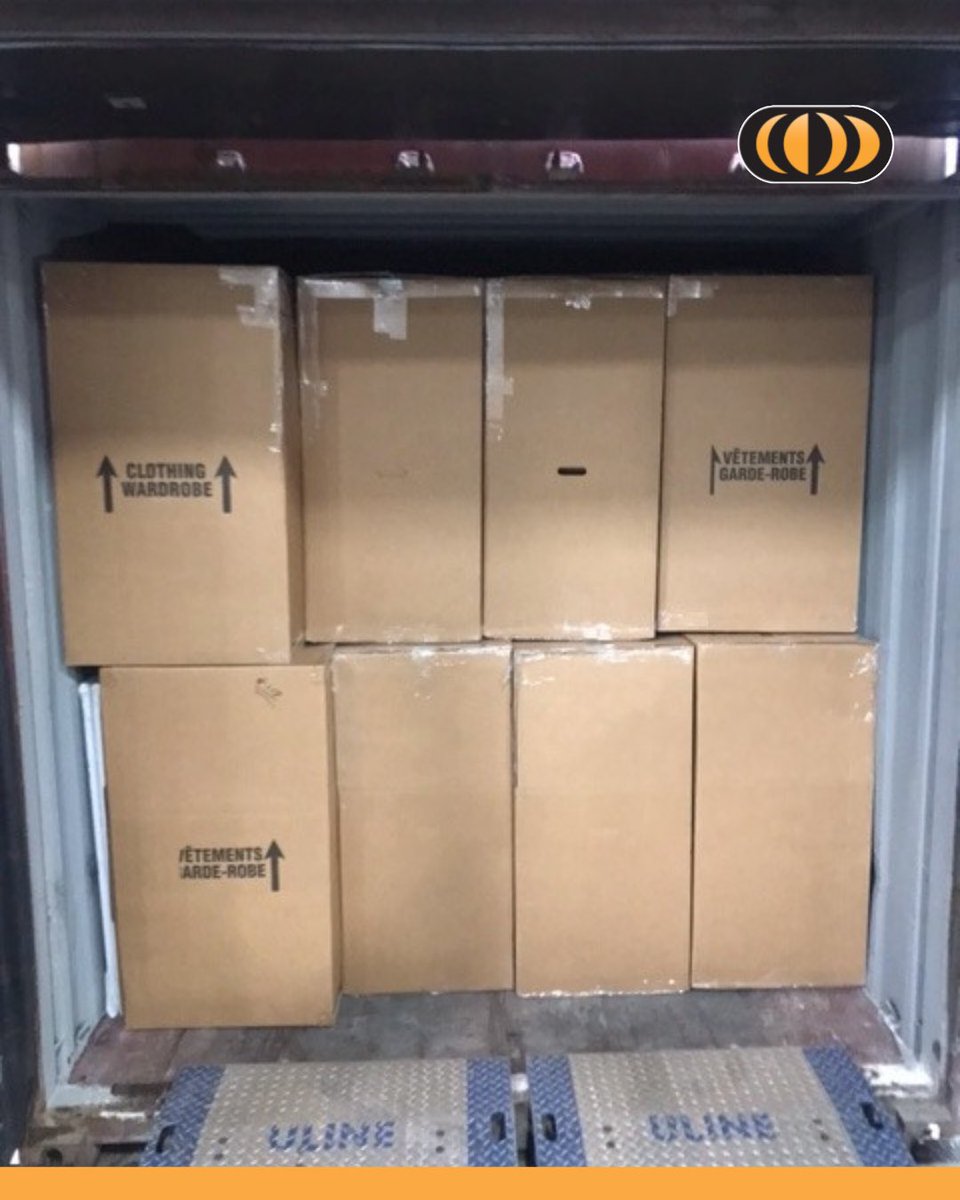 brytor_movers's tweet image. Smart packing, more space! 📦🔄 #LogisticsDoneRight!
Every inch of the container is optimized for maximum efficiency, ensuring a secure and organized load. 🚛
#SpaceOptimization #EfficientPacking #FreightManagement #SeamlessShipping