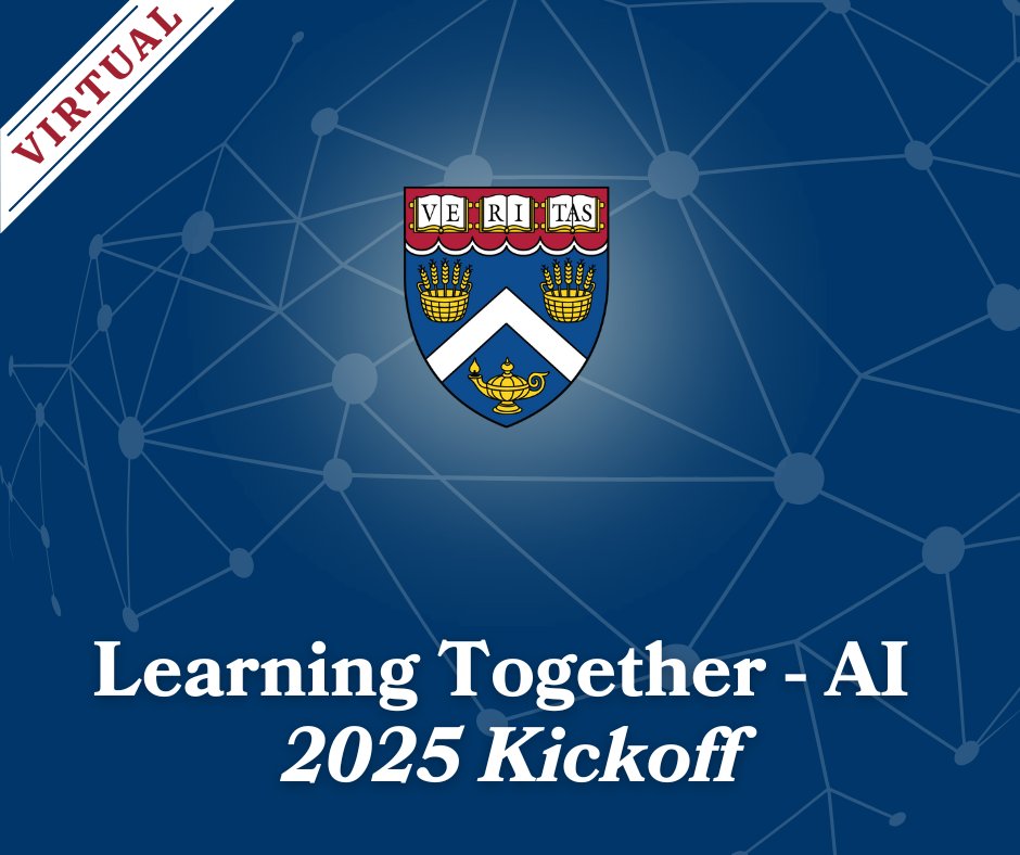We are excited to share the recording from our 2025 Learning Together: AI kickoff event! This dynamic alumni-led virtual gathering explores the ever-evolving landscape of artificial intelligence. Watch here: bit.ly/3FDvSrPW