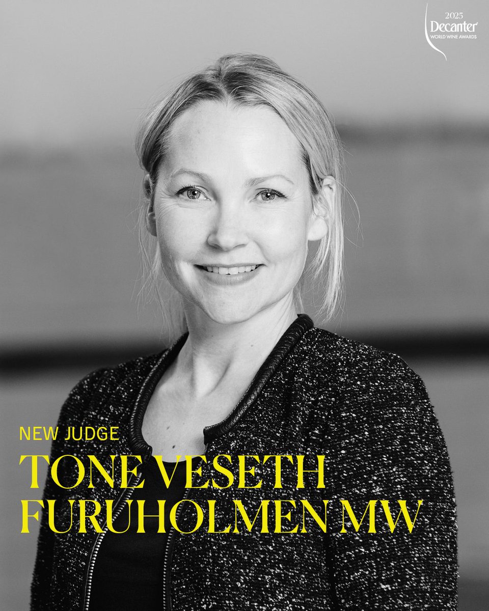 New judge alert 🚨We're thrilled to welcome Tone Veseth Furuholmen MW at judging this May! 

Furuholmen works as a senior product manager for the Norwegian Wine Monopoly and she teaches Sommelier Education and WSET Diploma in Oslo. 

👉 decanter-awards.visitlink.me/-il3n_