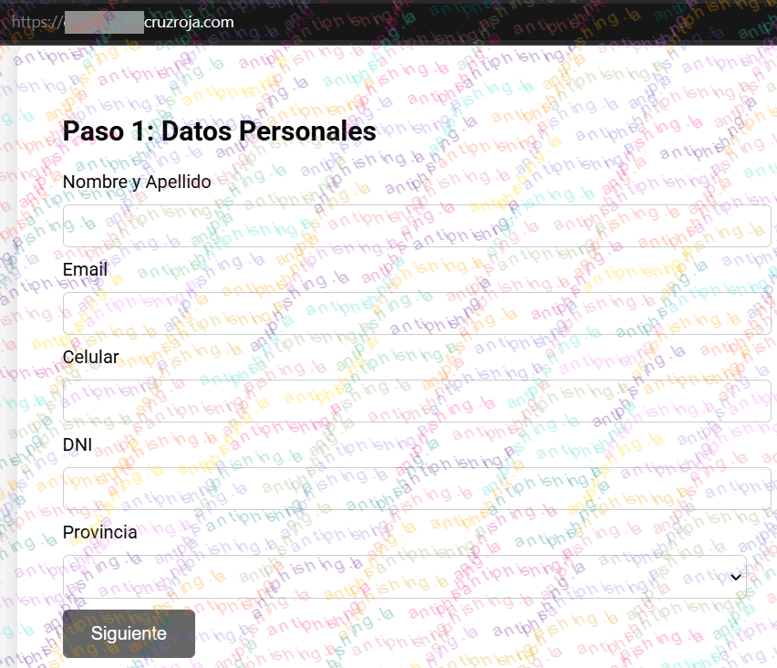 AntiPhishing Latinoamérica tweet media