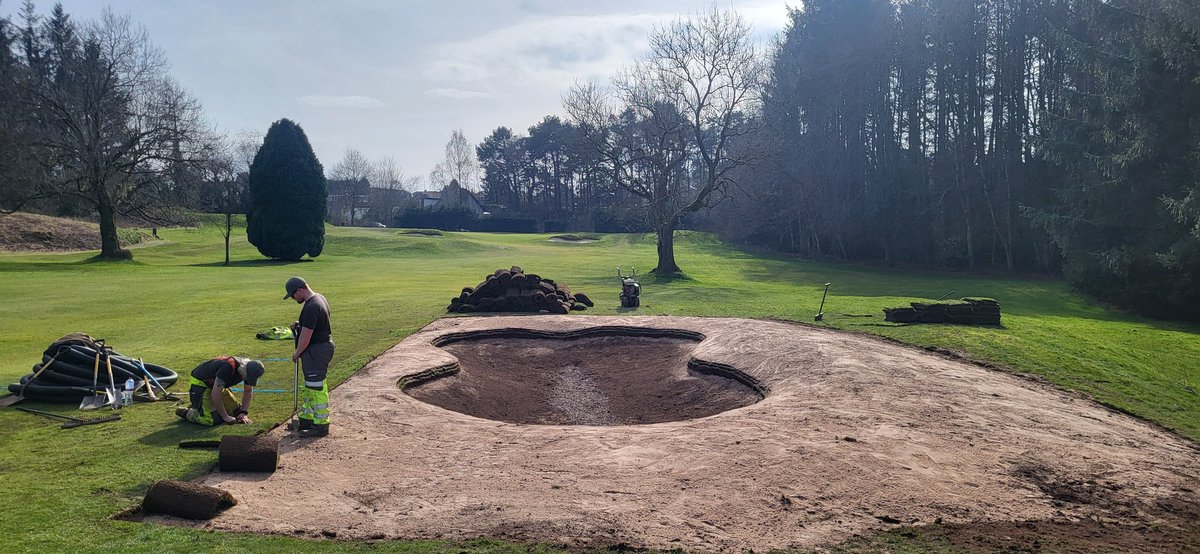 Whitecraigs Greenstaff (@whitecraigsgolf) on Twitter photo Great to have Greentech in again. They are altering the fairway bunkering on the 14th hole, and we delighted with the result!!
<a href="/GaryGreentech28/">Gary Leonard</a> <a href="/RyanGreentech/">Ryan Melling</a> <a href="/Greentech_Ltd/">Greentech Sportsturf</a> Great to have Greentech in again. They are altering the fairway bunkering on the 14th hole, and we delighted with the result!!
<a href="/GaryGreentech28/">Gary Leonard</a> <a href="/RyanGreentech/">Ryan Melling</a> <a href="/Greentech_Ltd/">Greentech Sportsturf</a>