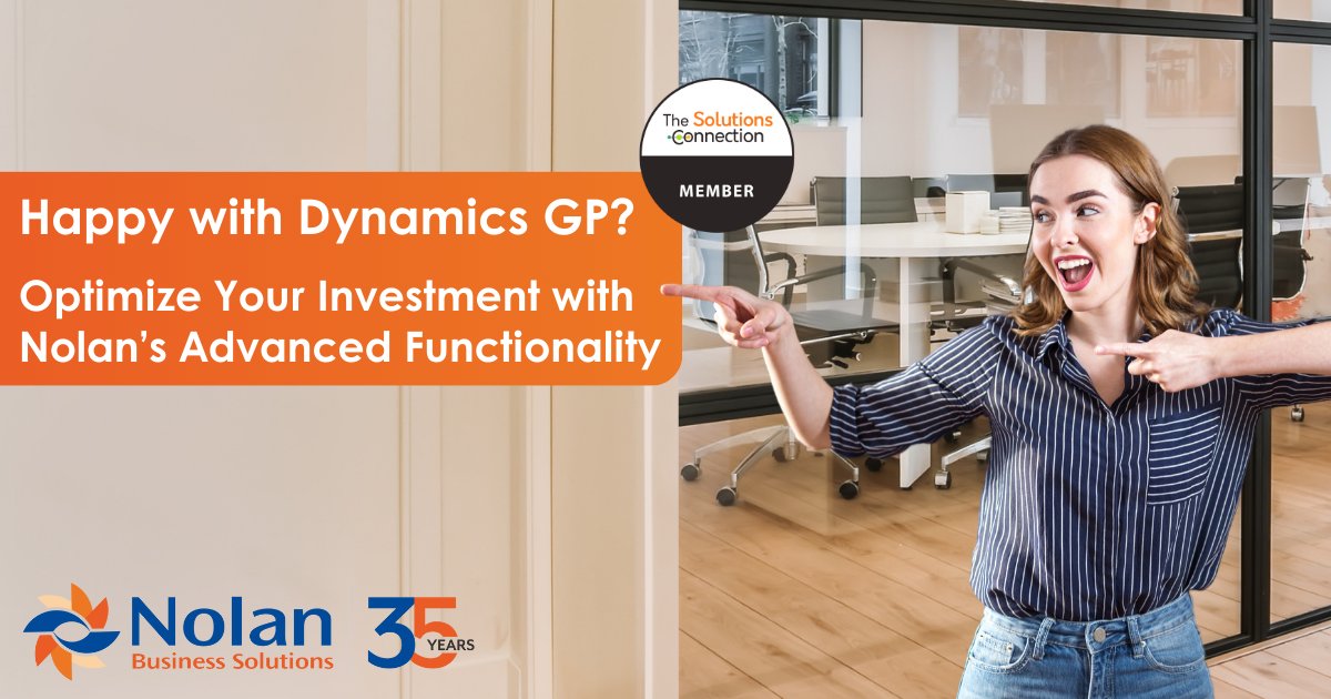Streamline tedious #accounting tasks such as Bank Reconciliation, Electronic Payments, and Intercompany Accounting with add-ons from <a href="/NolanBusSol/">Nolan Business</a> and work smarter not harder!

Get more details about enhancing and broadening your #DynamicsGP system: bit.ly/4aXTQIL