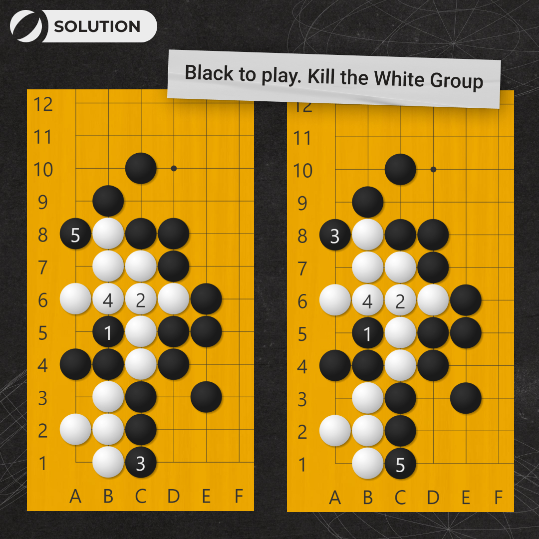 GoMagicOfficial's tweet image. Who&apos;s Ahead in The Game? 🧐
Share your solution in the comments!

The second picture shows the solution to the previous problem.

👉 Want more puzzles? Tackle a variety of Go problems in our free Skill Tree at gomagic.org/go-problems/
#gogame #tsumego #goproblems
