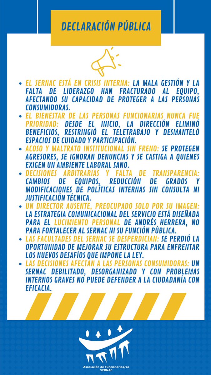 Asociación Funcionari@s SERNAC tweet media