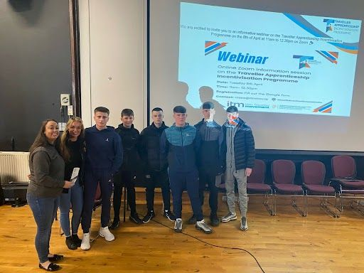 LeeAnna64056981's tweet photo. This morning workshop was a great success, with over 30 Traveller youths of all genders showing strong interest in apprenticeship opportunities. Lee Anna will provide one-to-one support once the��Expression of Interest (EOI) link is completed.

#TAIP https://t.co/nh0tKJ1dtL