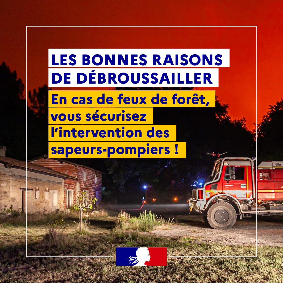 sdis08's tweet photo. Penser à protéger son habitation des feux de végétation dès l'automne, c'est investir aujourd’hui pour sa sécurité de demain #Prefet08 #ArdennesCD08 #SDIS08 https://t.co/IPExNUrZuy