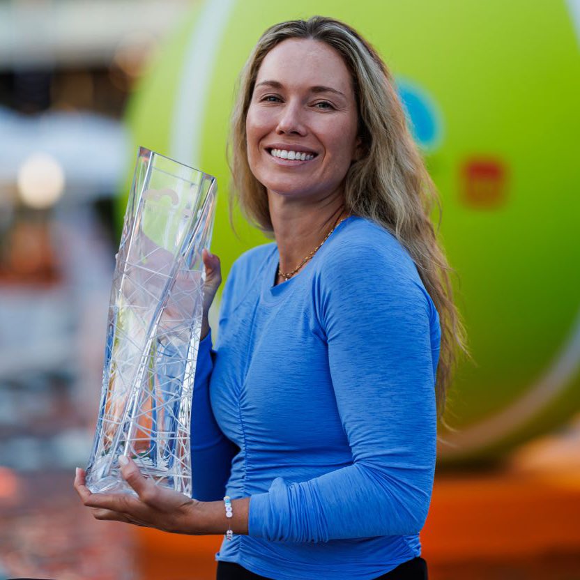 Marco_Snarko's tweet photo. Beyond excited to watch Danielle Collins begin her title defense at #MiamiOpen today! Win or lose, I’m thrilled to see her happy and healthy, and grateful we get another season of the #Danimal ❤️‍🔥 https://t.co/Ed8GQBVAO4