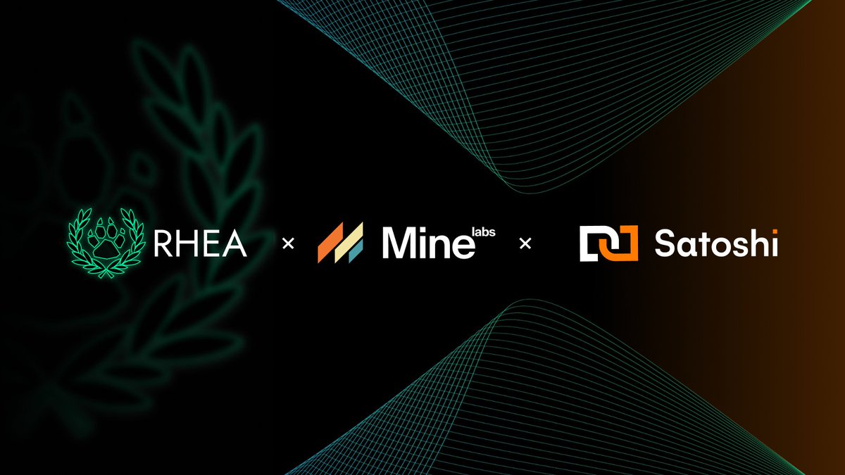 rhea_finance's tweet photo. Bitcoin-backed DeFi. Done right.

Launch → Liquidity → Trade. Powered by chain abstraction & BTC partners:

🐾 @minelabs_ — Gasless meme token launchpad with smooth UI & wallet support
🐾 @_SatoshiBTC_  — Chain signatures securing liquidity flow across NEAR <> BTC
🐾 @rhea_finance — DEX integration, liquidity for post-launch growth & upcoming margin trading

From mint to market, the pipeline is set for traders.