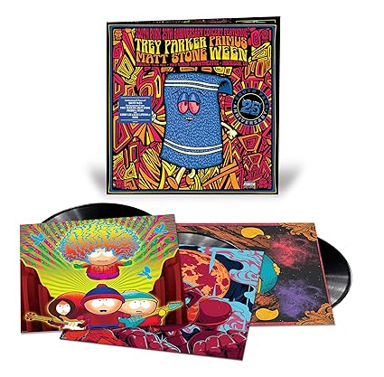 Remember Geddy and Alex's appearance at the South Park 25th Anniversary Concert at Red Rocks?  A retail triple vinyl release is coming April 18th.  Order at amzn.to/4hsOQP9