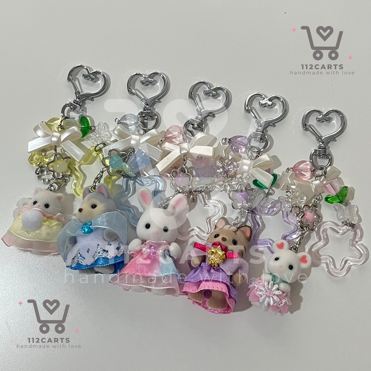 112carts's tweet image. ✺.˚ RTs and likes are appreciated!๑ﾟ˛ ◌
Sylvanian Yumeiro Princess keychain💗

Price 💸 start from IDR 129k
(only one stock each‼️)
Ori Sylvanian with accessories✅

checkout through 🍊 id.shp.ee/pjmaTyn