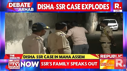 republic's tweet photo. #DishaSalianMurder | Political parties ask, "Where was Aaditya Thackeray?"

The debate on #SuperprimetimeMax is now #LIVE, on-air, and online. Tune in and fire in your views - https://t.co/lGAbe25By3

#dishasalian #SushantSinghRajput𓃵 #DishaSalianDeath #Republic #SSR #SSRDeath #SushantDeathCase #SushantSinghRajputDeathCase #SSRDeathCase #DishaSSRDeath #JusticeForSSR #JusticeForDisha #AadityaThackeray