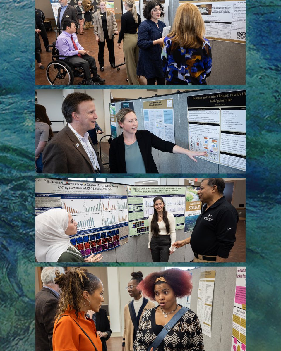 Thank you to all of the students and faculty who participated in the inaugural Celebration of Scholars at the #HealthologyOU Symposium! It was wonderful to learn about your impactful #Research that is making a difference, #InPurposeForHealth.

#CelebrationOfScholars #ThisIsOU