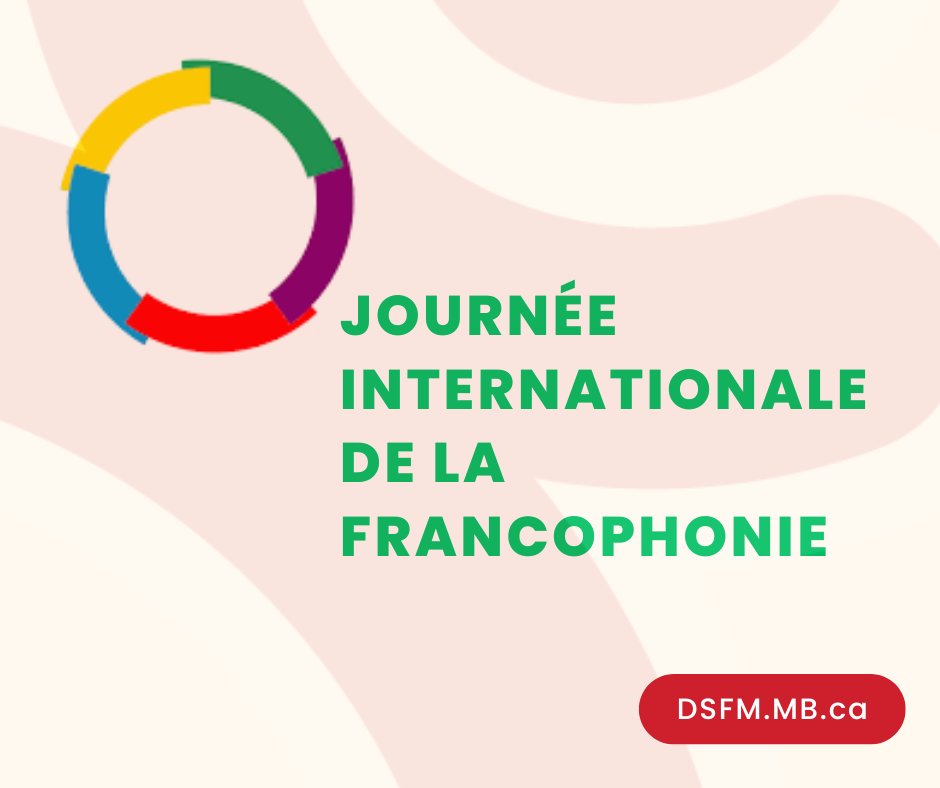 Bonne Journée de la francophonie! 
Célébrons la richesse et la vitalité de la langue française au MB et partout dans le monde!💚La francophonie, c’est bien plus qu’une langue : c’est une culture, une histoire et une communauté dynamique qui continue de grandir et de s’épanouir.