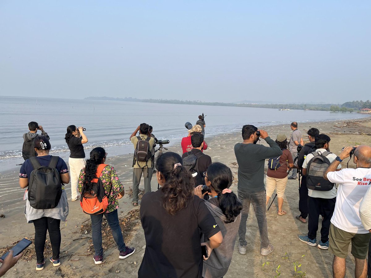 CSR_Persistent's tweet image. Our volunteers joined a Bird Watching & Cleanliness Drive with Goa Mineral Foundation, exploring avian biodiversity & preserving natural habitats as part of our White-Bellied Sea Eagle Conservation Project—taking action for wildlife & a cleaner planet!
#CSR #Sustainability