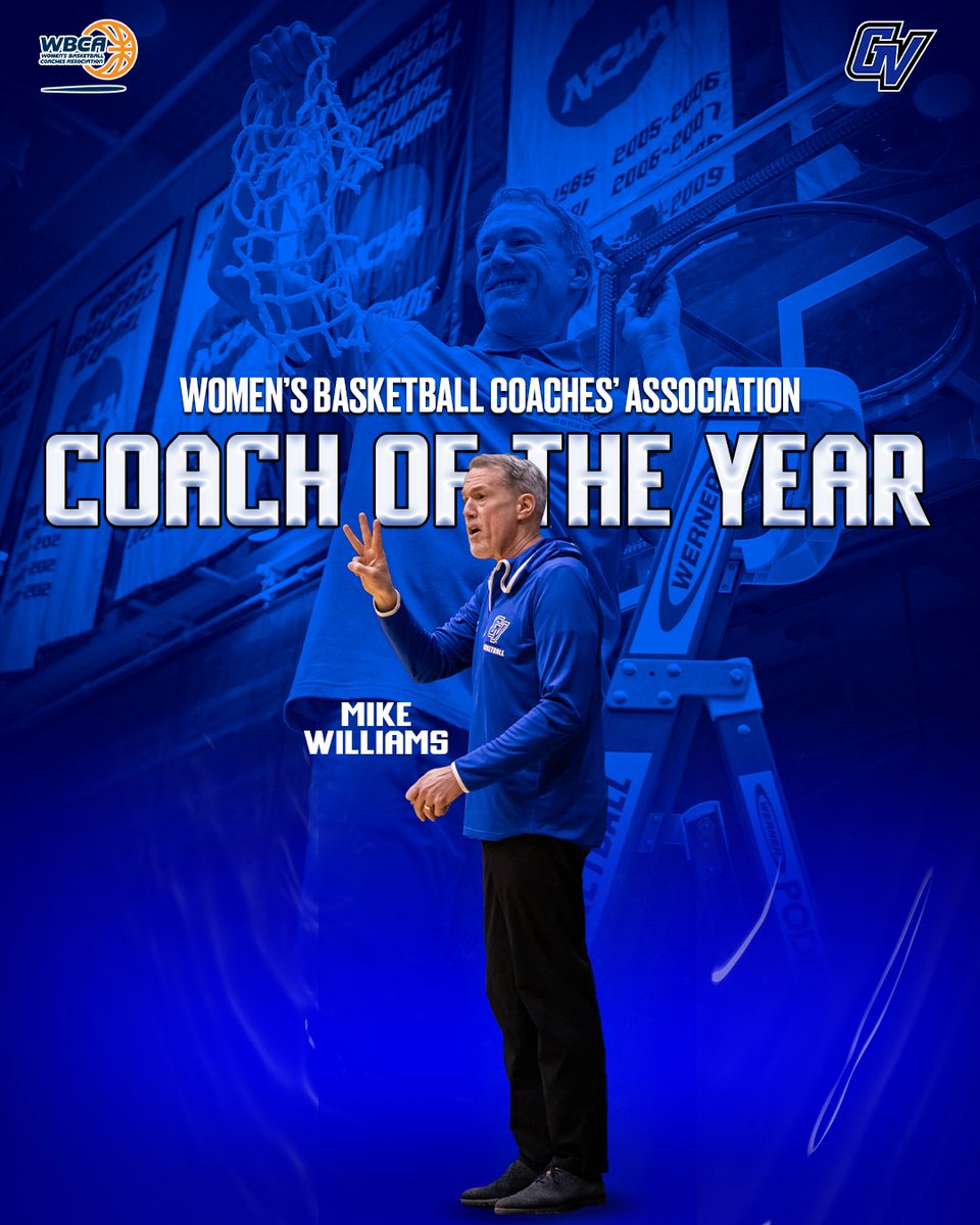 National Coach of the Year!

Head Coach Mike Williams was named WBCA National Coach of the Year! 🏀

#AnchorUp
