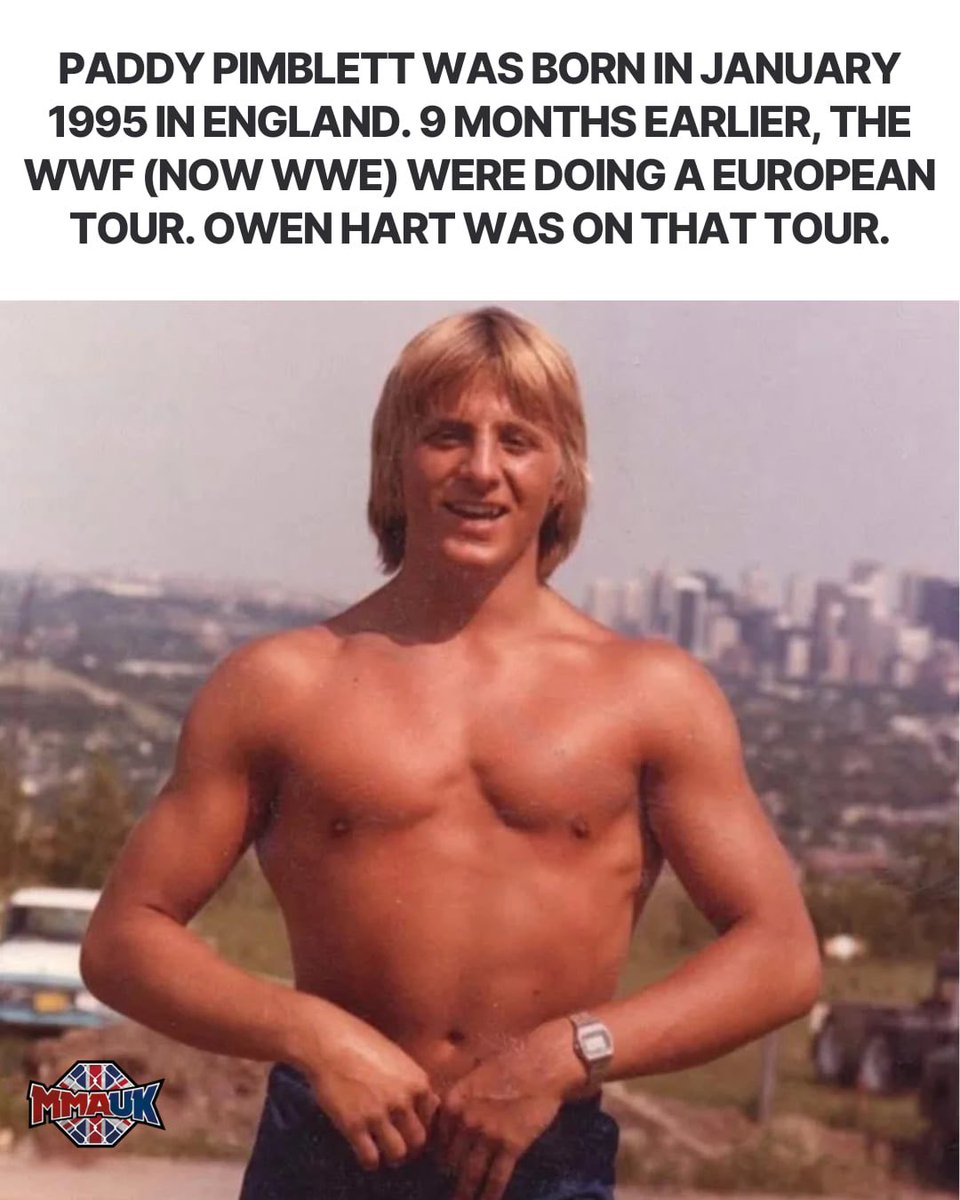 WeAreMMAUK's tweet image. It would explain the hair cut 😂😂
#paddythebaddy #paddypimblett #ufc #mma #OwenHart #wwe #mmauk