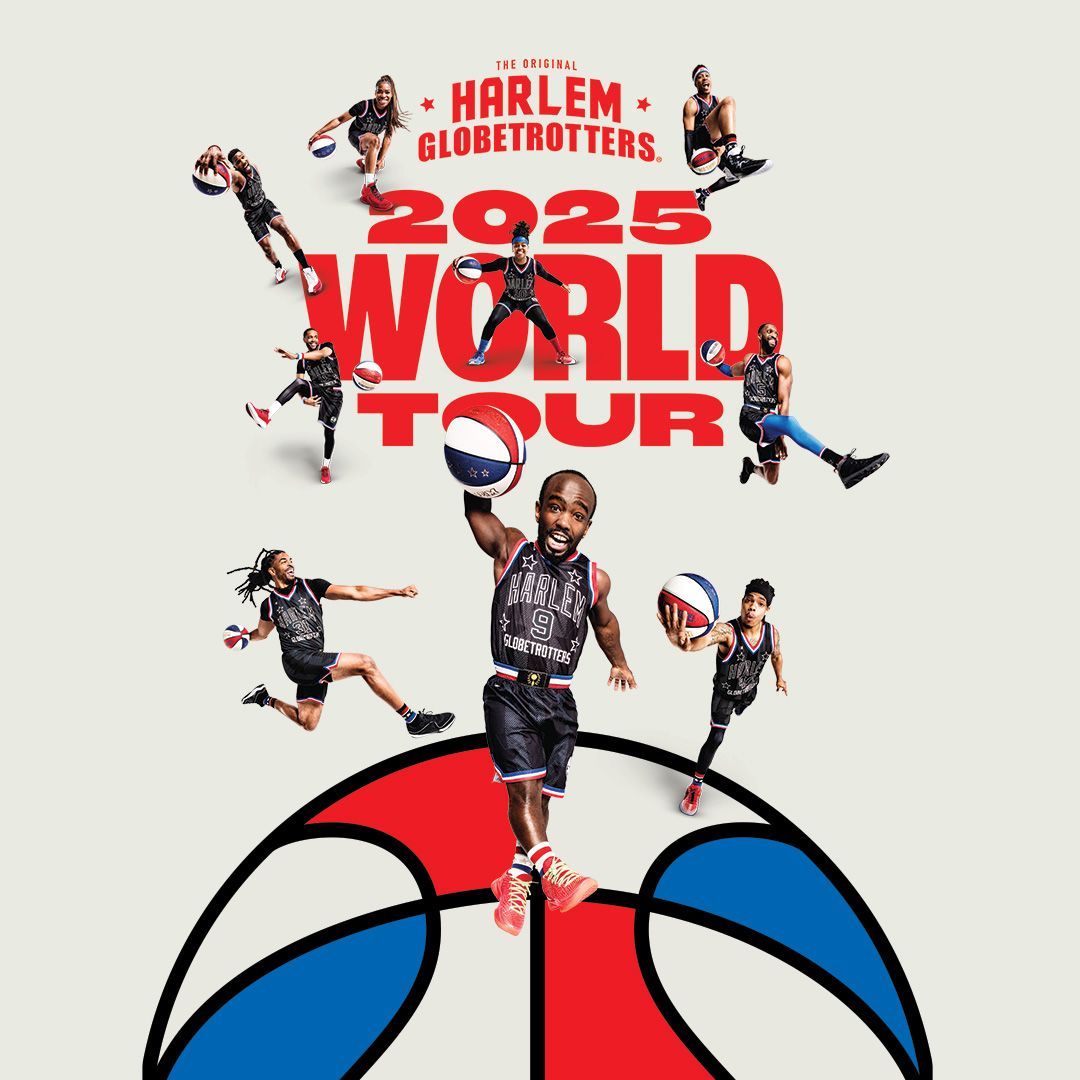 Have you heard?
💥 THE HARLEM GLOBETROTTERS ARE COMING TO LEICESTER 💥 
🗓️  18th April 7pm
📍  Mattioli Arena, Leicester
🎟️  buff.ly/GwsxNyC 

#basketball #harlemglobetrotters #leicester