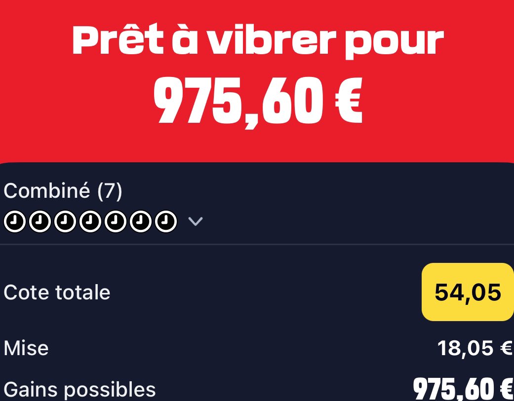LPronosL's tweet photo. LE MORTAL COMBO DU SOIR EST PRÊT LA TEAM ! 💥💥

📊 @54.05 🤯🤯

DU MONDE DE CHAUD ? 🔥👀

ALLEZ 30 RT ♻️ &amp; 300 ❤️ ET JE BALANCE LE TICKET ! ⚡️

#TeamParieur #Pronos https://t.co/vRBCf6J2HS