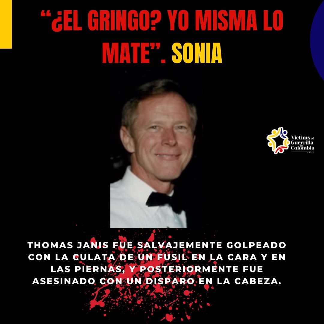 jjbldirector's tweet photo. 🚨 Thomas Janis: Un Crimen que No Podemos Olvidar 🚨

El 13 de febrero de 2003, Thomas Janis fue brutalmente golpeado y ejecutado de un disparo en la cabeza. Un acto de barbarie que no fue aislado, sino parte del horror que ha dejado millones de víctimas en Colombia. https://t.co/1mzdp9Wtqg