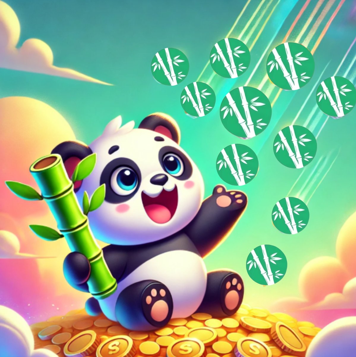 bambooOktchain's tweet photo. 领取 8,600 Token $BAMBOO
步骤 1：💟 &amp; RT + 关注 📷

@bambooOktchain 
步骤 2：投放您的 TokenPocket 钱包 $OKT 链上地址
前 100,000 个钱包保证获得空投📷 🪂 https://t.co/vNmahA3XdH