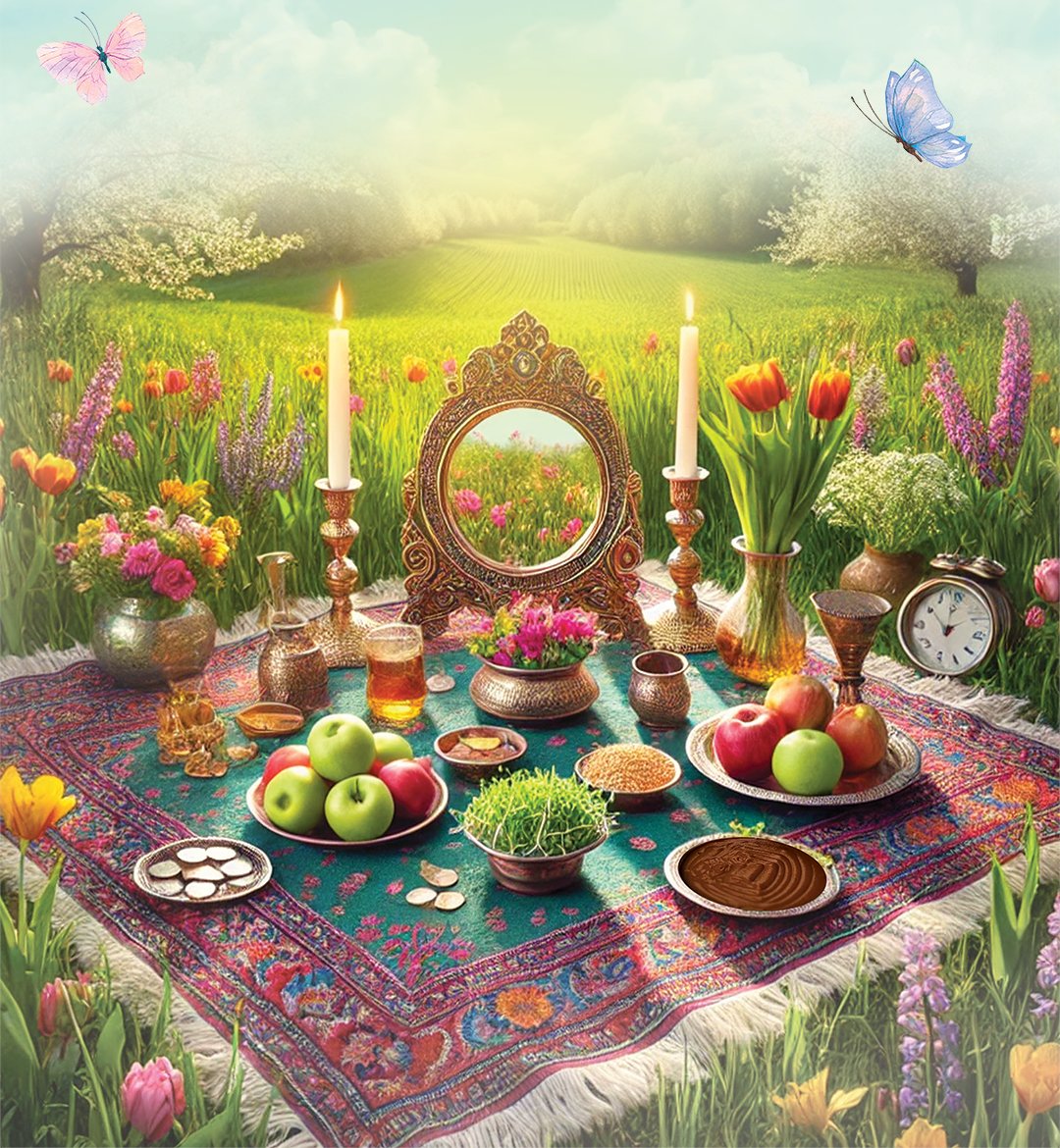 برآمد باد صبح و بوی نوروز
به کام دوستان و بخت پیروز 

#نوروز  1404 مبارک. امیدوارم سال جدید براتون پر از اتفاقات خوب باشه. 🌹👏👏

Happy #nowruz1404  🌹