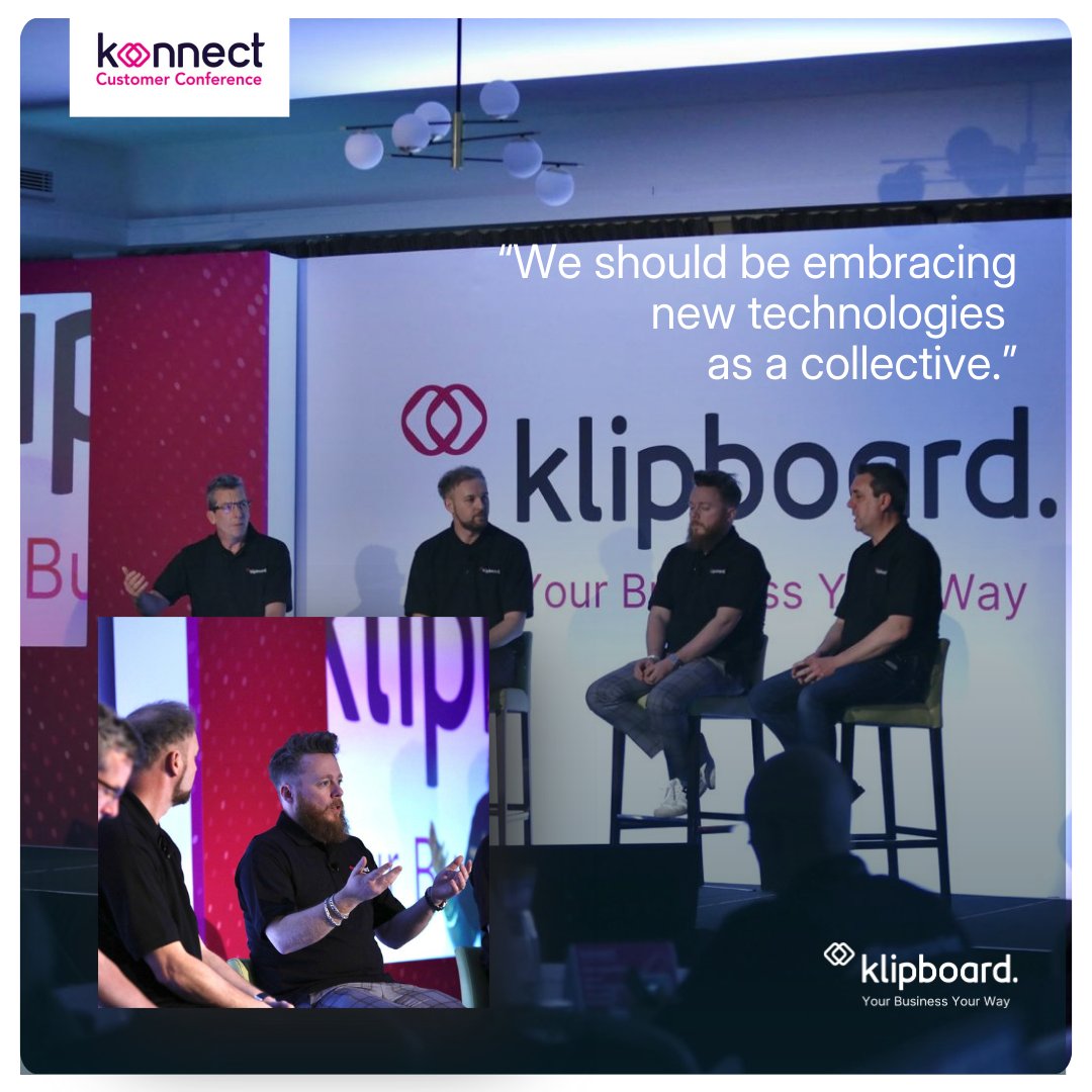 KerridgeCS's tweet image. Klipboard’s leadership team provides a real-world look at how they’re adopting AI, offering valuable tips for businesses looking to leverage data-driven insights and automation to deliver measurable results.

#KlipboardKonnect25  #Konnect25 #Klipboard  #WeAreKlipboard