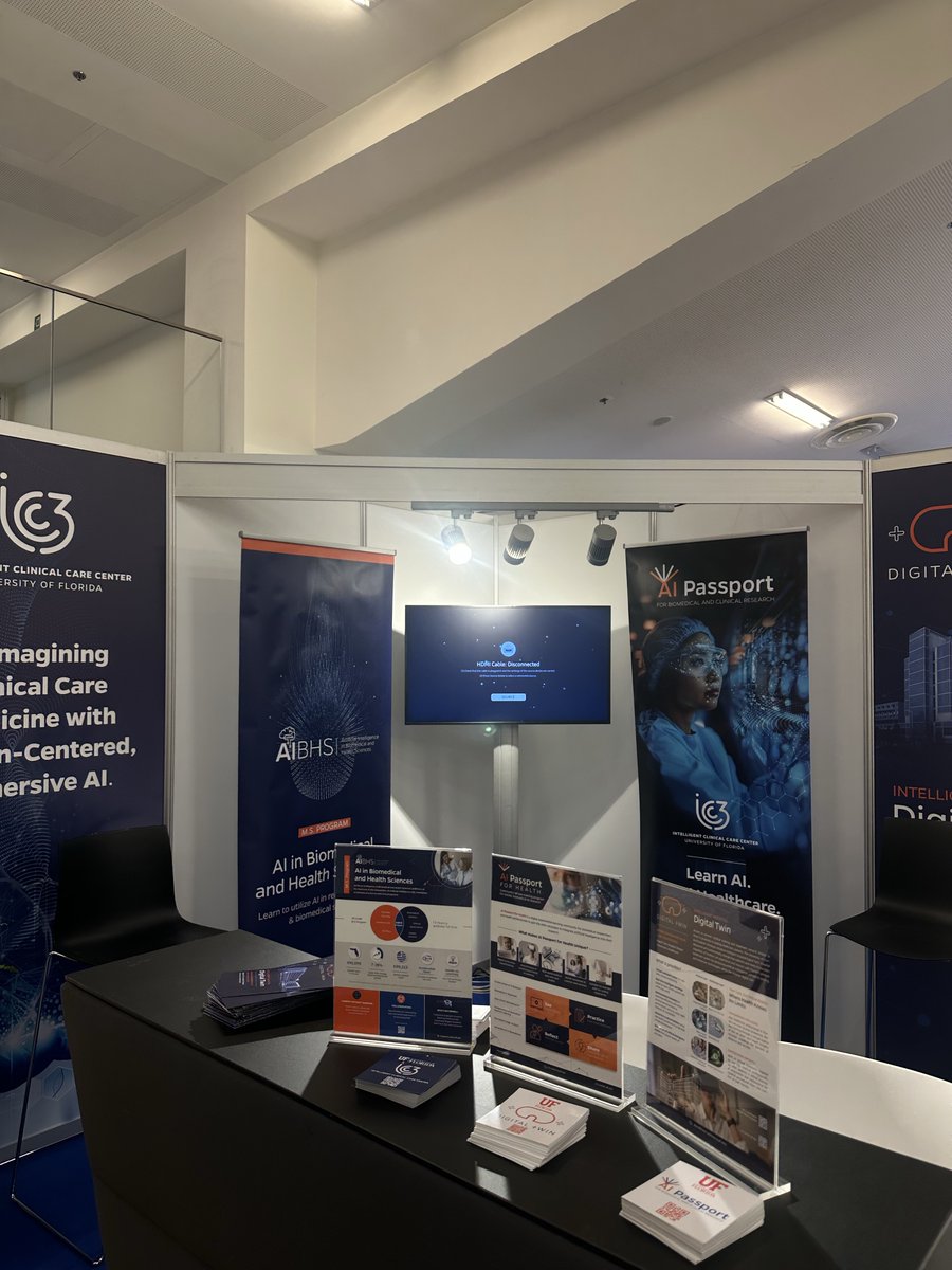 At #ISICEM25? Stop by the IC3 booth (#1.24) to learn how we're using AI to transform critical care with our Digital Twin work and AI Passport program! Whether you're interested in our latest research or potential collaborations, <a href="/ISICEM/">ISICEM</a> is the perfect time to connect!