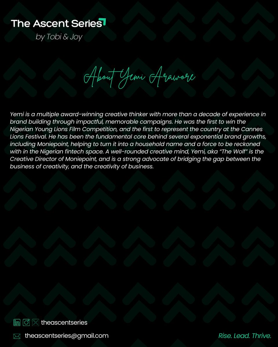 The Ascent Series tweet media